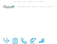 Tablet Screenshot of hospiceofdayton.org